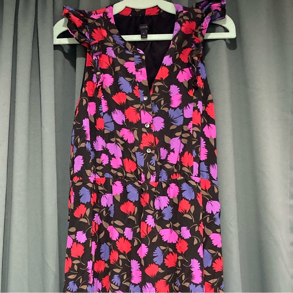 J Crew silk dress